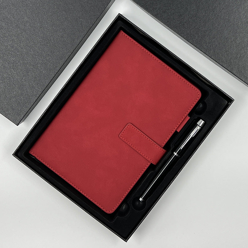 Wholesale Faux Leather A5 Notebook Set Bookmark Gift Box